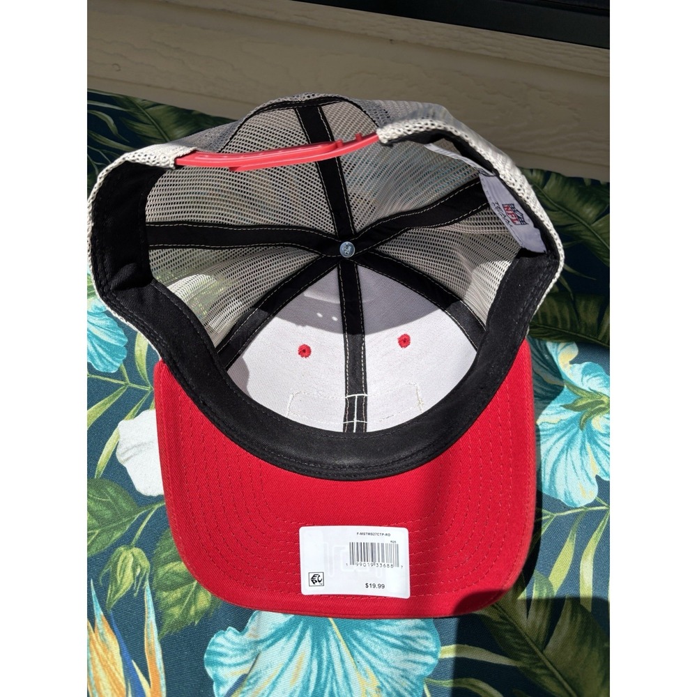 SAN FRANCISCO 49ERS NFL Team Apparel Adjustable Red Hat Cap NEW - Picture 5 of 5